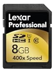 Lexar LSD8GBCTBEU400 400X SDHC Class...