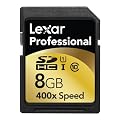 Lexar LSD8GBCTBEU400 400X SDHC Class 10 UHS-I 8GB 8192 MB
