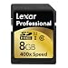 Lexar LSD8GBCTBEU400 400X SDHC Class 10 UHS-I 8GB 8192 MB