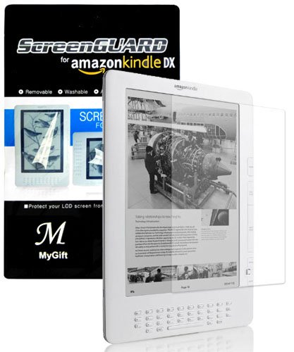 Clear LCD Screen Protector for Amazon Kindle DX 9.7 inch E-Book Reader Image Clear LCD Screen Protector for Amazon Kindle DX 9.7 inch E-Book Reader