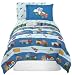 Little Boys Dump Truck Reversible Twin Bed in a Bag - Blue