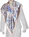 Silk Scarfs for Women Square Handpainted 44 x 44 inches (sqsrf112)