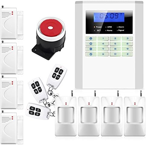 2015 New 850/900/1800/1900 Wireless GSM/PSTN Home Security Burglar Voice PIR Alarm System Auto Dialing Dialer SMS Call