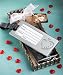 Heart Design Wedding Favor Luggage Tags: Destination Like