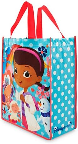 Disney Doc McStuffins Kid's Colorful Roomy Reusable Tote Bag (15" x 12" x 6")