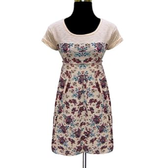 Handmade Printed Cotton Hosiery Short Sleeves Fashion Ladies Top