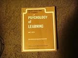 Schaum's outline of theory and problems of psychology of learning