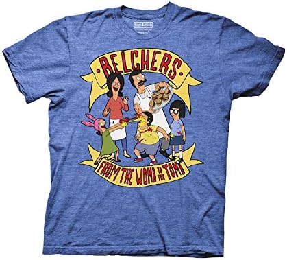 Bob's Burgers Belchers from The Womb to The Tomb Adult T-Shirt