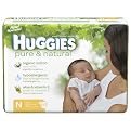 HUGGIES Pure & Natural Newborn 60ct