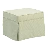 Dutailier Gingham Ottoman - Green