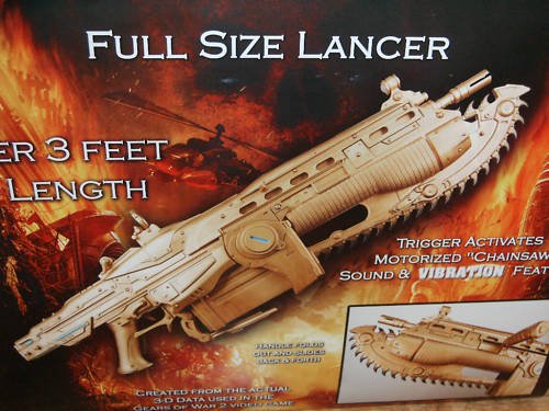 Gears of War 2 Lancer Prop Replica