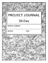 Project Planner and Appointment Book, 30-day, 4 Pages Per Day: Plan, Schedule, Action Items, New Contacts, Lessons Learned, Lined & Blank Pages