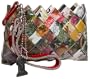 Nahui Ollin Itsy Bitsy Wristlet,Flowers,one size