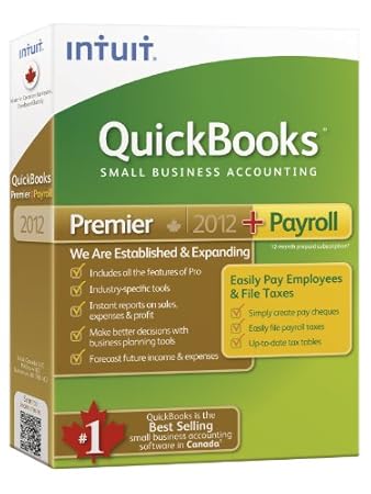 Quickbooks Premier Plus Payroll 2012 Win