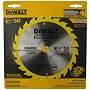 DeWalt DW9154 6-1/2-Inch 24 Tooth ATB Framing Saw Blade with 5/8-Inch Arbor