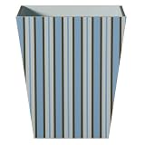 Tiddliwinks Wastebasket - Mod Blue/ Brown