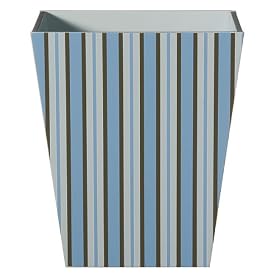 Tiddliwinks Wastebasket - Mod Blue/ Brown by Tiddliwinks