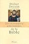 Dictionnaire amoureux de la Bible