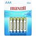MAXELL 723810 - LR0310BP ALKALINE BATTERIES (AAA; 10 PK; CARDED)