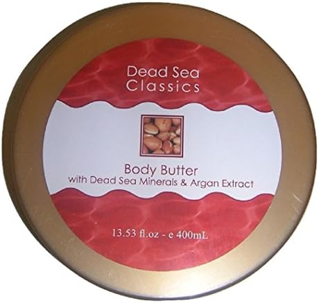 Dead Sea Classics Argan Body Butter Dead Sea Minerals - 13.53 fl. oz.