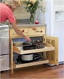 Shelving Hardware: Kitchen Pull-Out Shelf Kit (One Shelf)