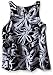 Calvin Klein Girls' Printed Georgette Tunic with White Leggings, Black/White, 3T