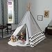 KidKraft Teepee Tent, Gray