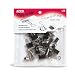 Acco Clips-To-Go Binder Clips, 24 Count, Silver and Black, (A7071140)
