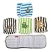 SET - 4pcs Lillypet Dog Puppy Diaper Washable MALE Belly Band for Small and Medium Dog Random Colors L