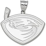 Atlanta Thrashers Full Logo Giant Charm/Pendant -Choose from 1 Stainless Steel or Gold Plated