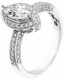NEW DIAMOND WHITE GOLD LADIES RING