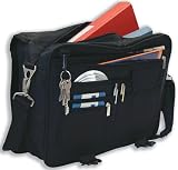 Produkt-Bild: Masters Aktenkoffer Flap-Laptop &uuml;ber Mikrofaser Soft-seitig Expandable W410xD160xH320mm Black Ref 3192