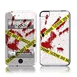 Crime Scene Revisited Design Apple iPod Touch 2G (2nd Gen) / 3G (3rd Gen) Protector Skin Decal Sticker