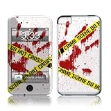 Crime Scene Revisited Design Apple iPod Touch 2G (2nd Gen) / 3G (3rd Gen) Protector Skin Decal Sticker