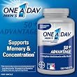 One-A-Day Mens 50+ Advantage Multivitamin - 150 Tablets