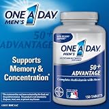 One-A-Day Mens 50+ Advantage Multivitamin - 150 Tablets