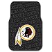 Washington Redskins Front Floor Mats 2 Piece NFL Football