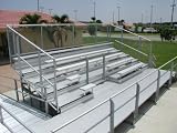 Trigon Sports BL1527EL 15 Row 27 ft. Elevated Bleacher