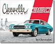 Chevelle Malibu - 350 Metal Tin Sign 16"W x 12.5"H