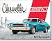 Chevelle Malibu - 350 Metal Tin Sign 16"W x 12.5"H