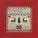 Holiday Sampler Beaded Counted Cross Stitch Kit Mill Hill Buttons & Beads 2016 Winter Series MH141633