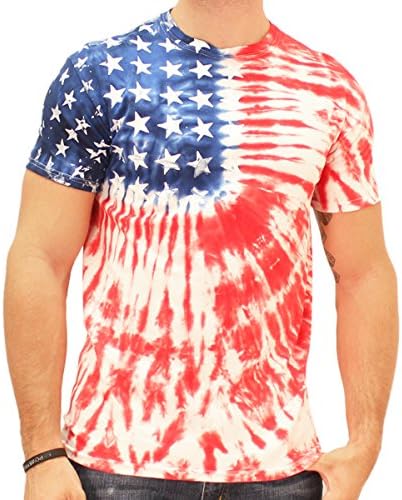 TheFlagShirtTie Dye Painted Stars Tshirt