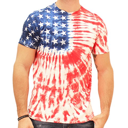 TheFlagShirtTie Dye Painted Stars Tshirt