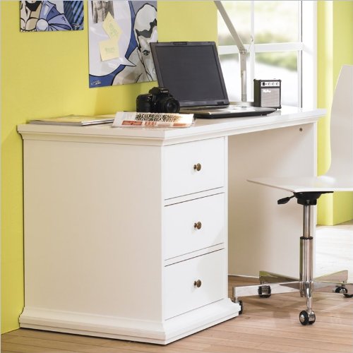 Tvilum Sonoma Desk, White On Sale