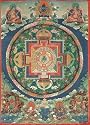 Thanka Print (Acid Free Paper) Mandala of Green Tara