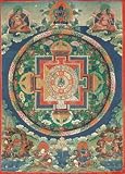 Thanka Print (Acid Free Paper) Mandala of Green Tara