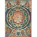 Thanka Print (Acid Free Paper) Mandala of Green Tara