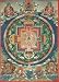 Seated on a lotus, Tara is surrounded by her twenty-one manifestations. Green Tara is ever ready to respond to the suffering of beings afflicted with emotional obscurations.