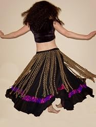 Braided Wool Fringe Tribal Belt