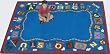 Joy Carpets Rectangular Reading Train Rug